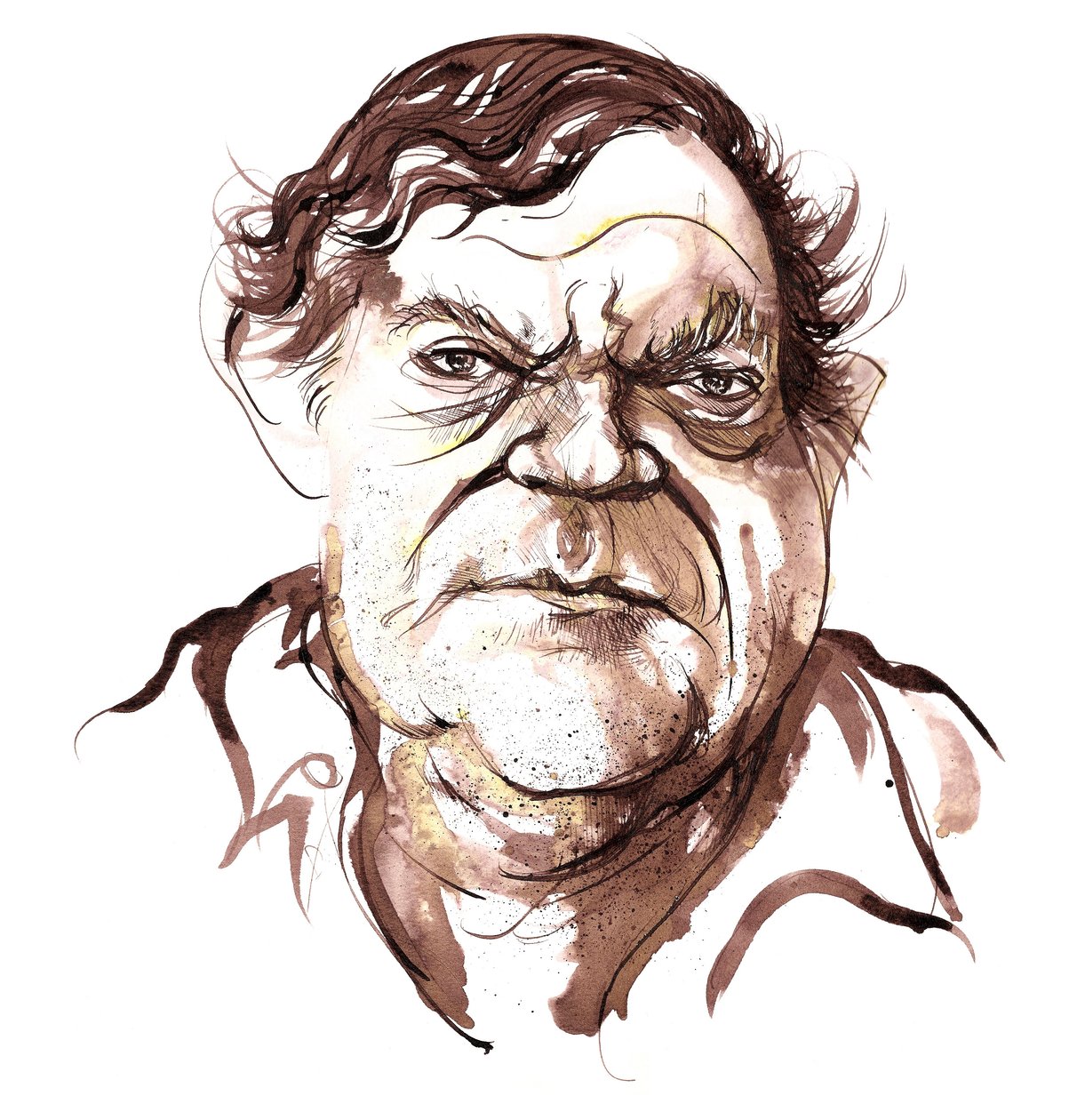 Robert Hughes, Australische kunstcriticus door Neale Osborne