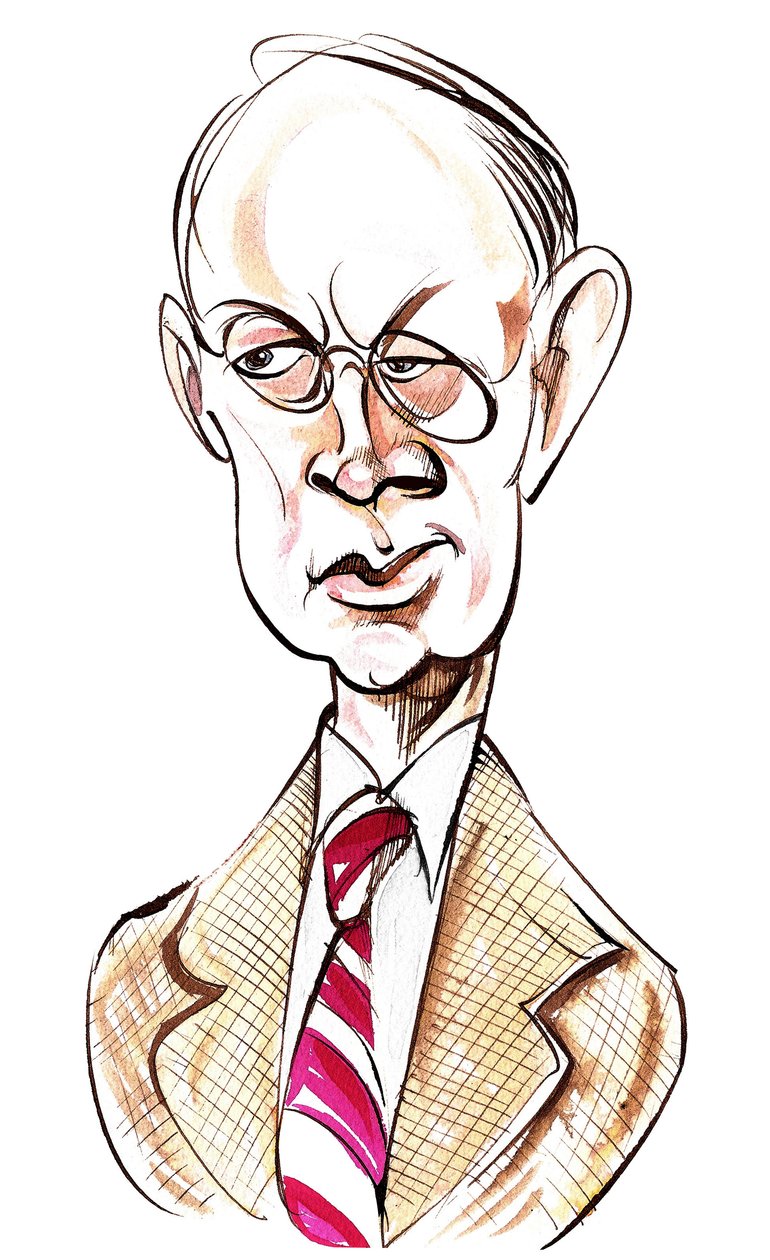 Sergey Prokofiev - karikatuur door Neale Osborne