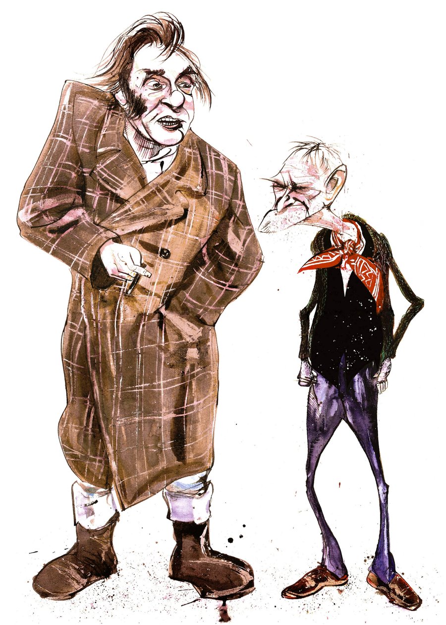 Steptoe en Zoon - karikatuur door Neale Osborne
