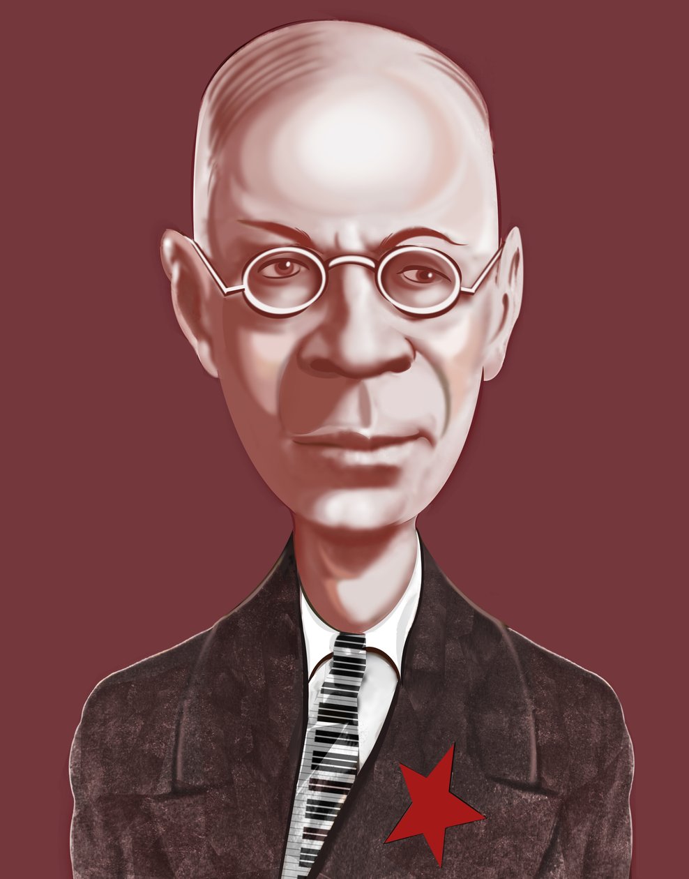 Sergey Prokofiev door Neale Osborne