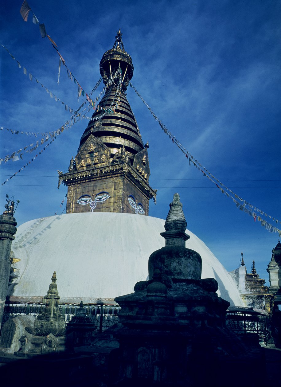 Swamyambunath Stupa door Nepalese School