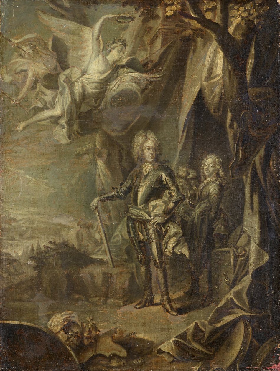 Apotheose van prins Eugen van Savoye door Leopold Blonder