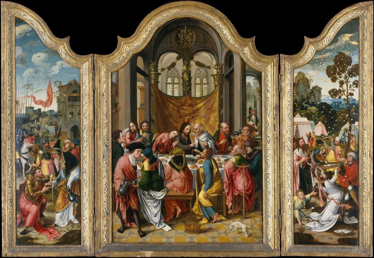 Het Laatste Avondmaal, 1515-20 door Netherlandish