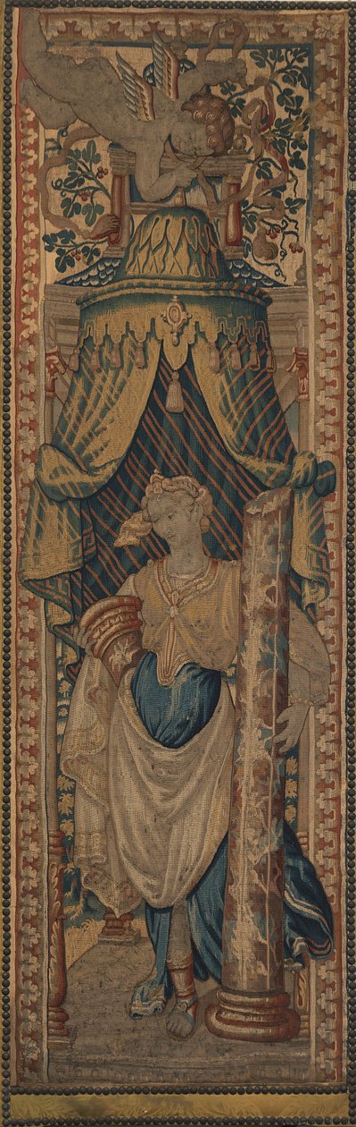De Vier Kardinale Deugden: Moed door Netherlandish 16th Century