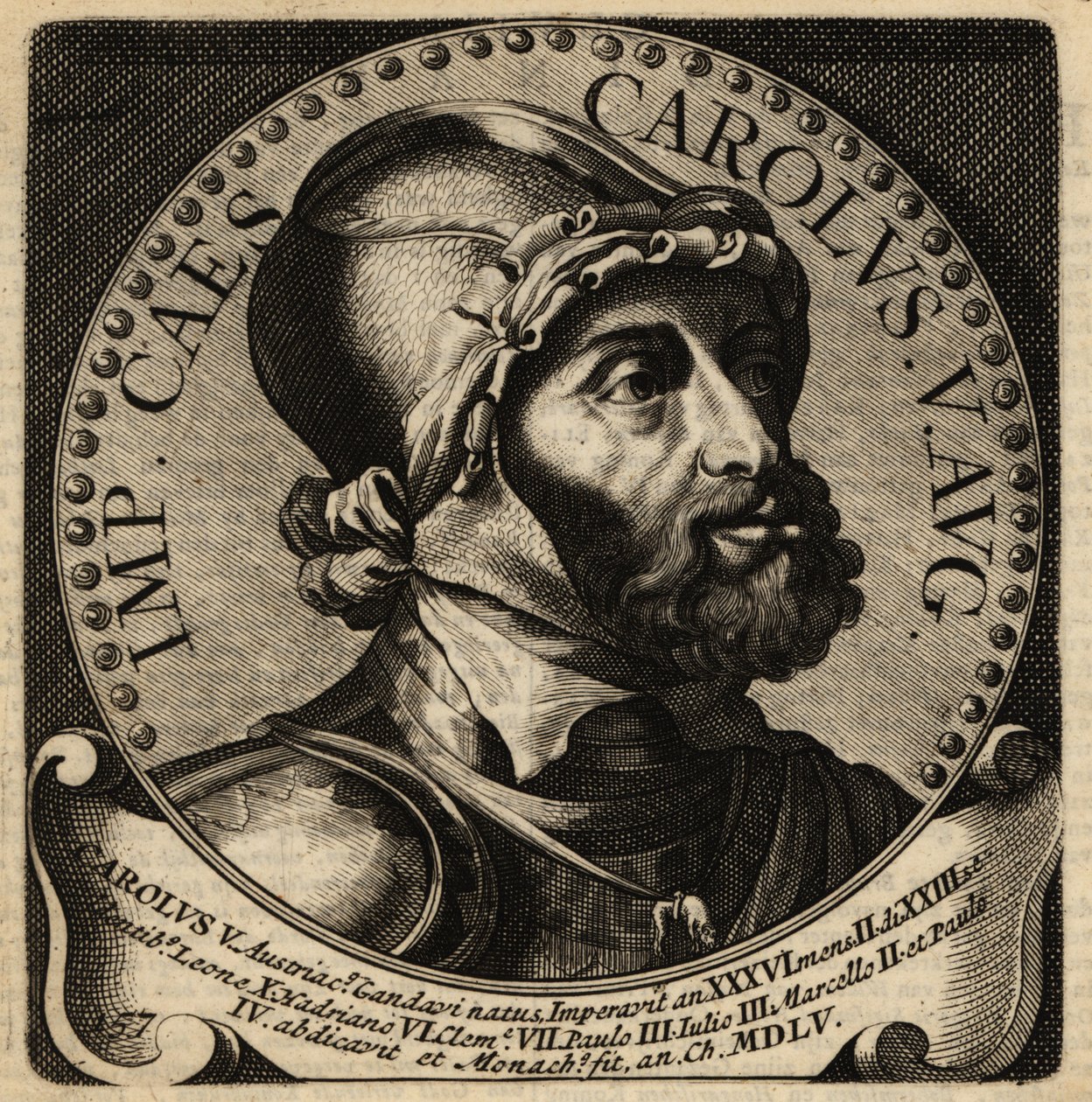 Heilige Roomse Keizer Karel V. door Netherlandish School