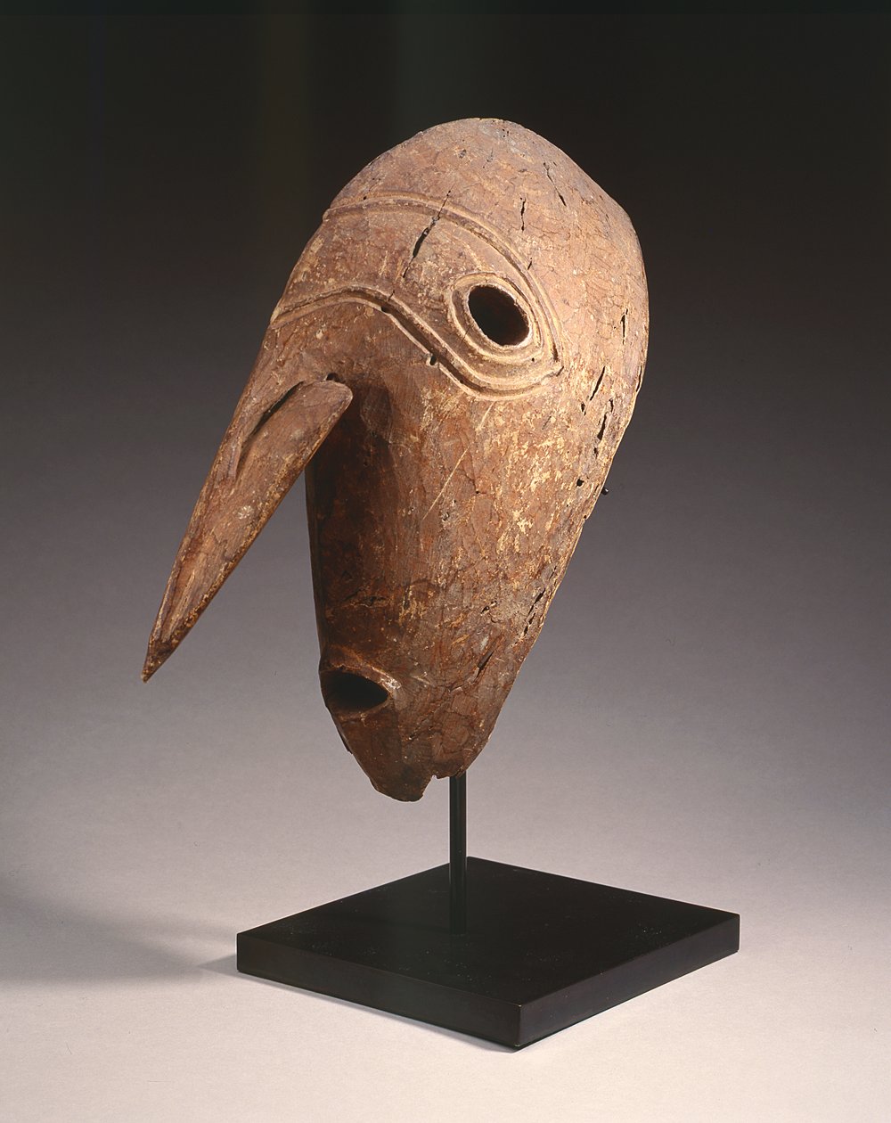 Vooroudermasker (hout) door Papua New Guinean