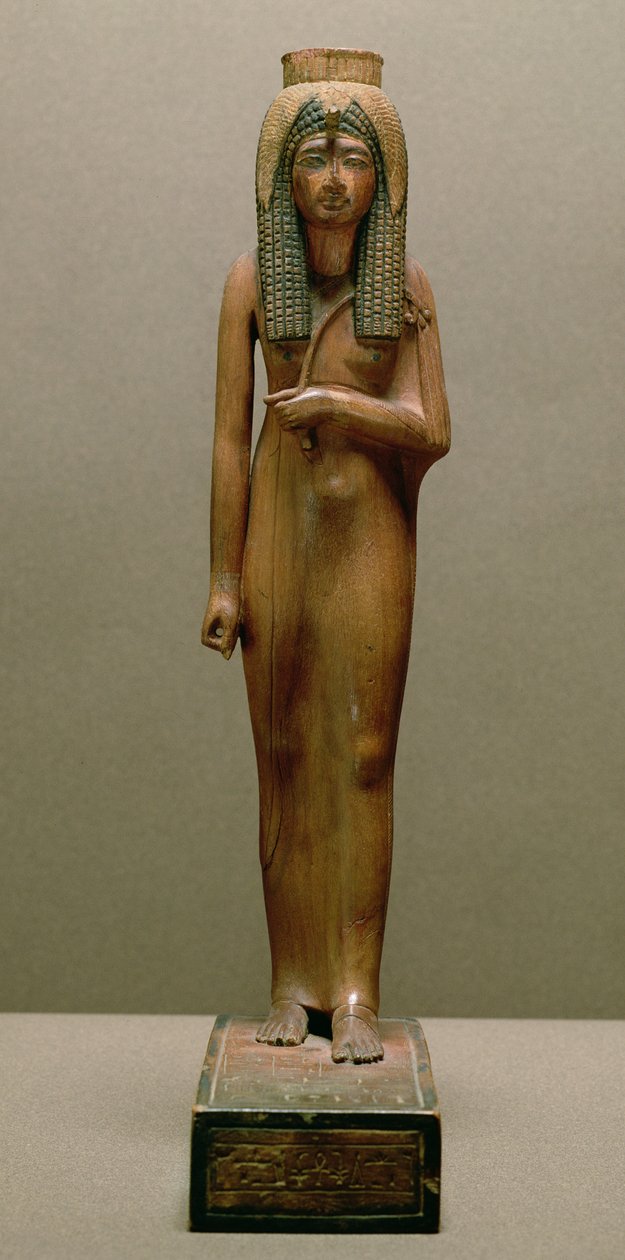 De goddelijke koningin Ahmose Nefertari door New Kingdom Egyptian