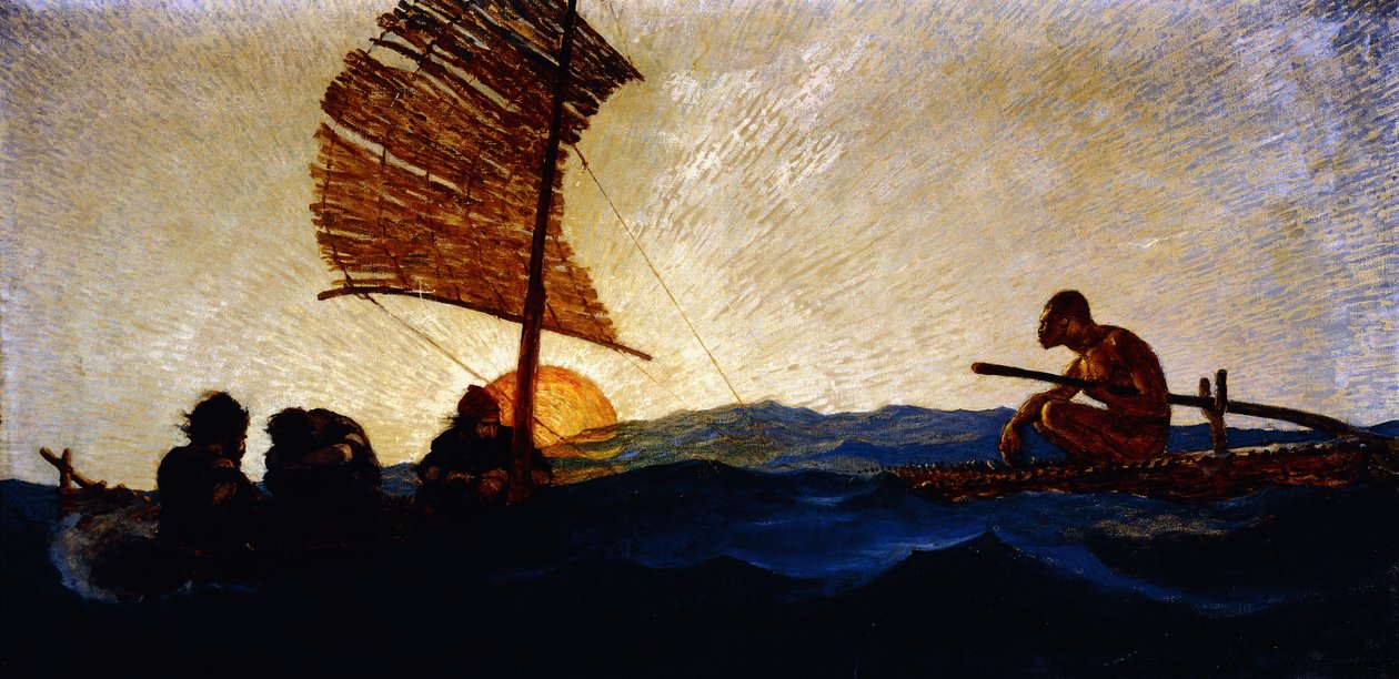 De vierde man door Newell Convers Wyeth
