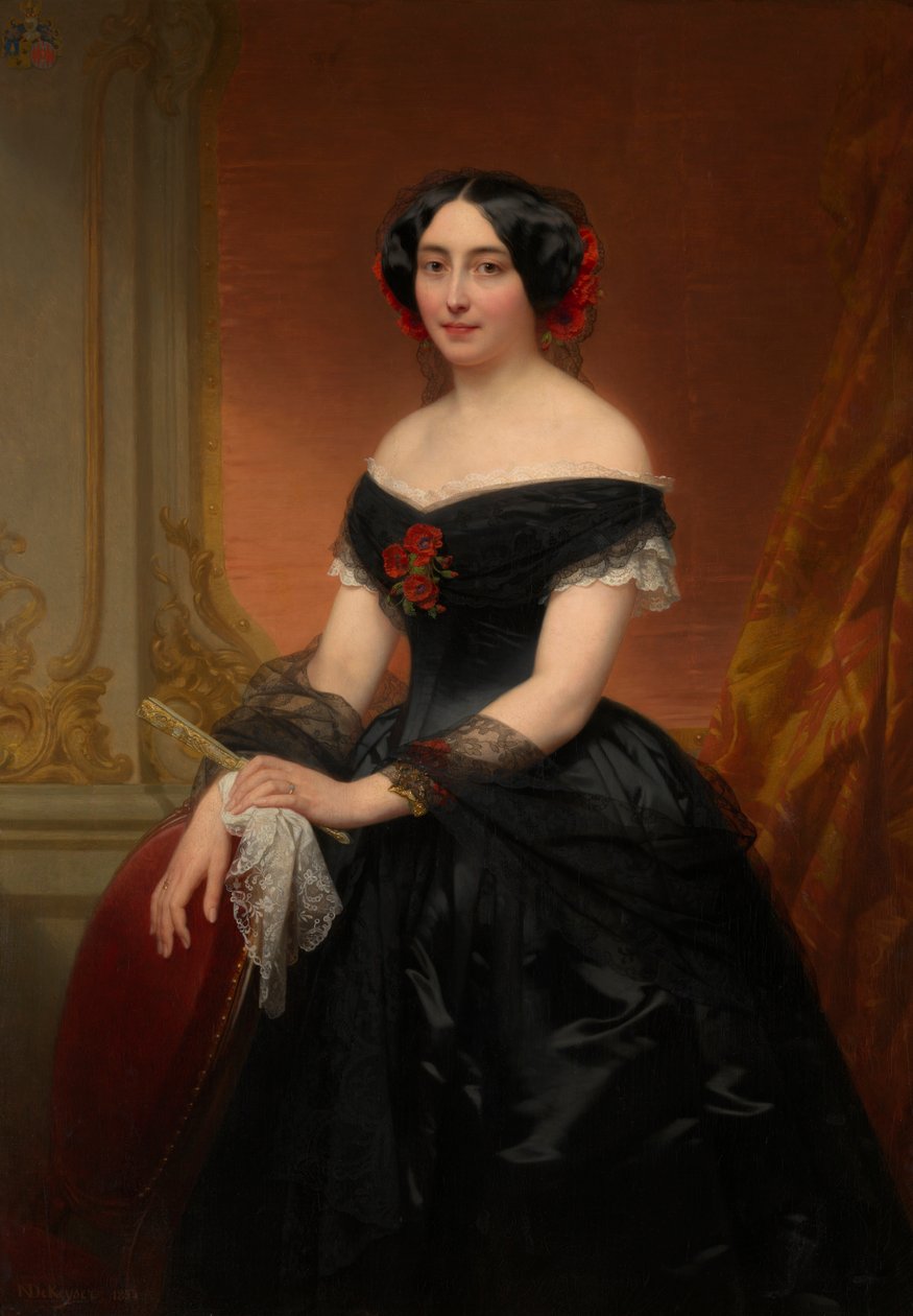 Lady Mols-de Brialmont door Nicaise de Keyser