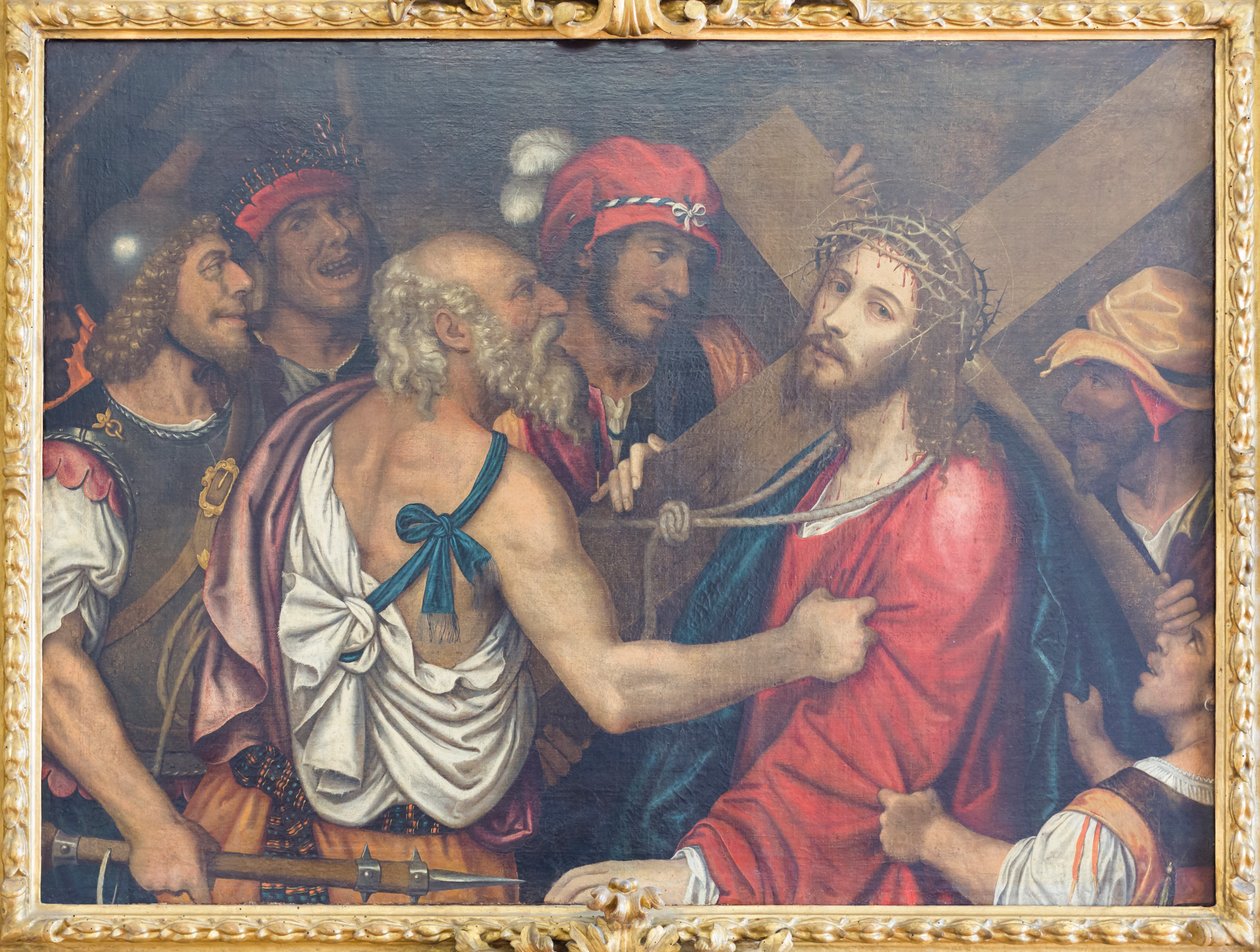 De beklimming naar Golgotha door Niccolo Frangipane
