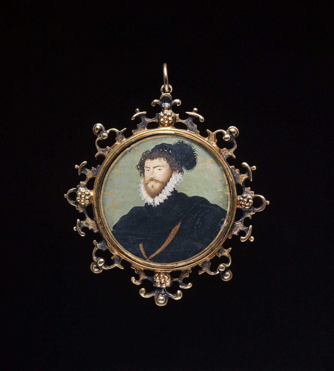 Een onbekende man, ca. 1574 door Nicholas Hilliard