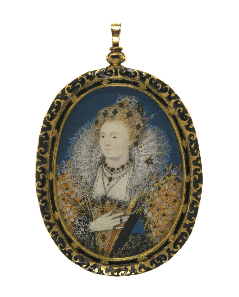 Koningin Elizabeth I door Nicholas Hilliard