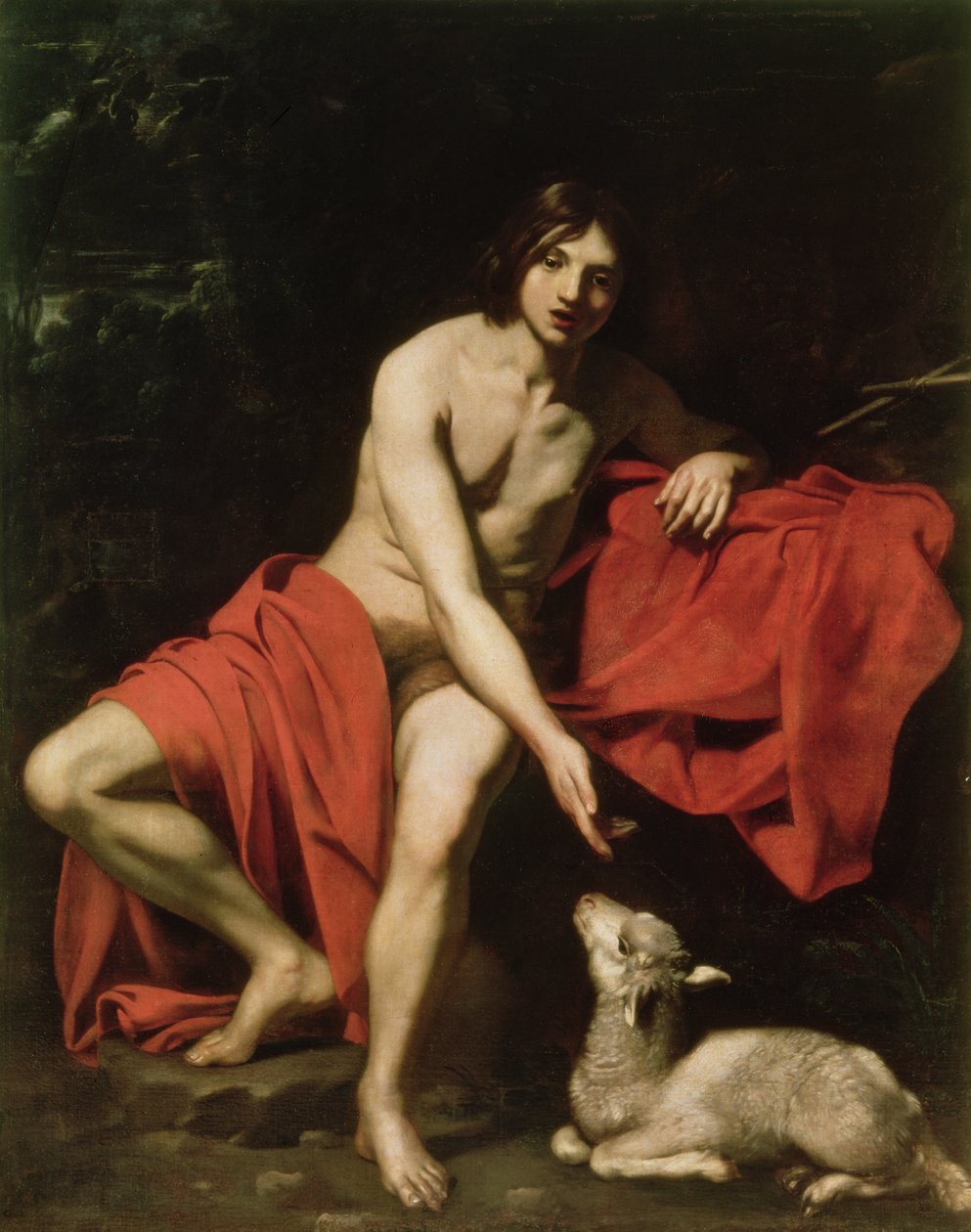 Johannes de Doper door Nicholas Renieri