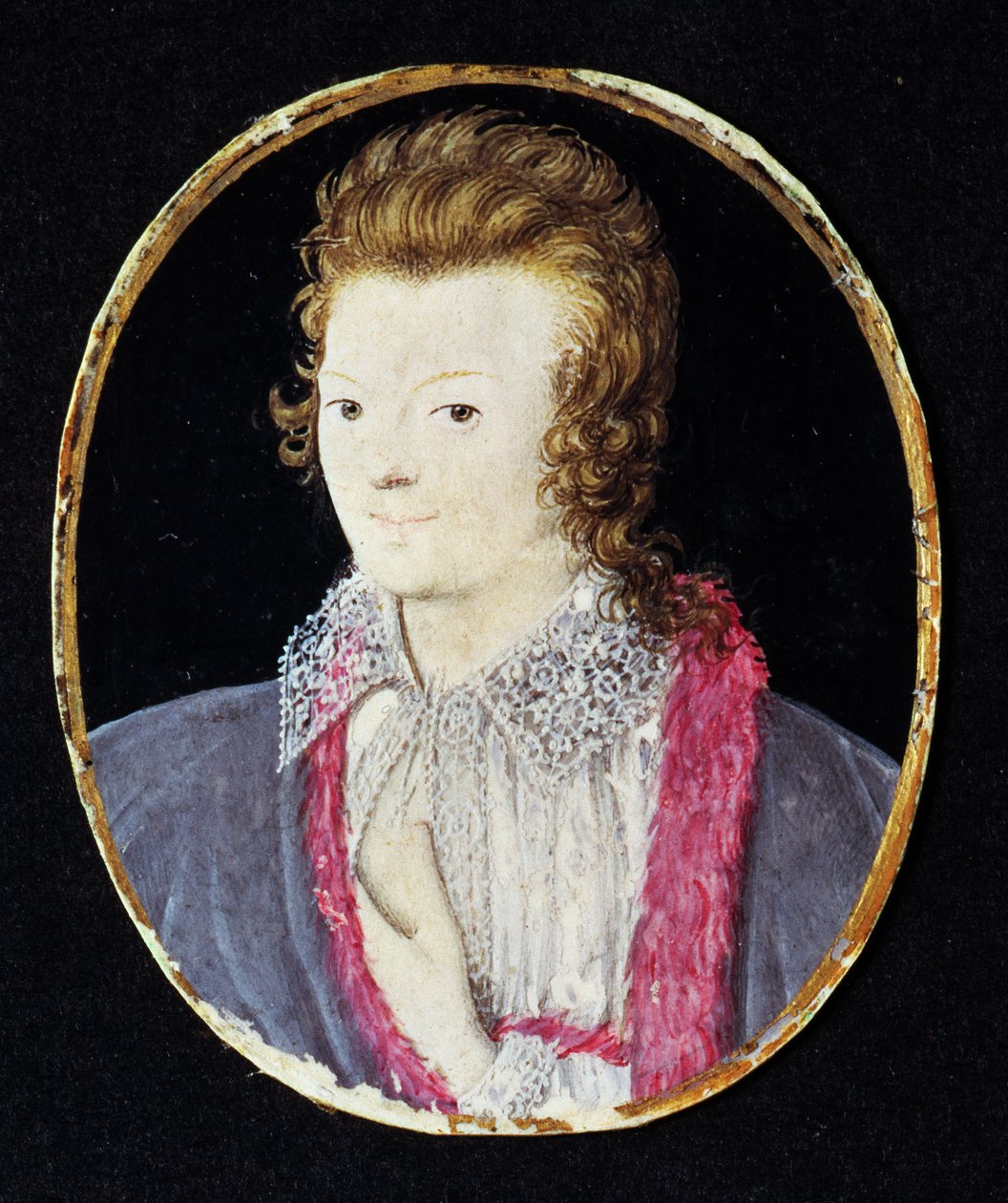 Onbekende jongeman, c.1595 door Nicholas Hilliard