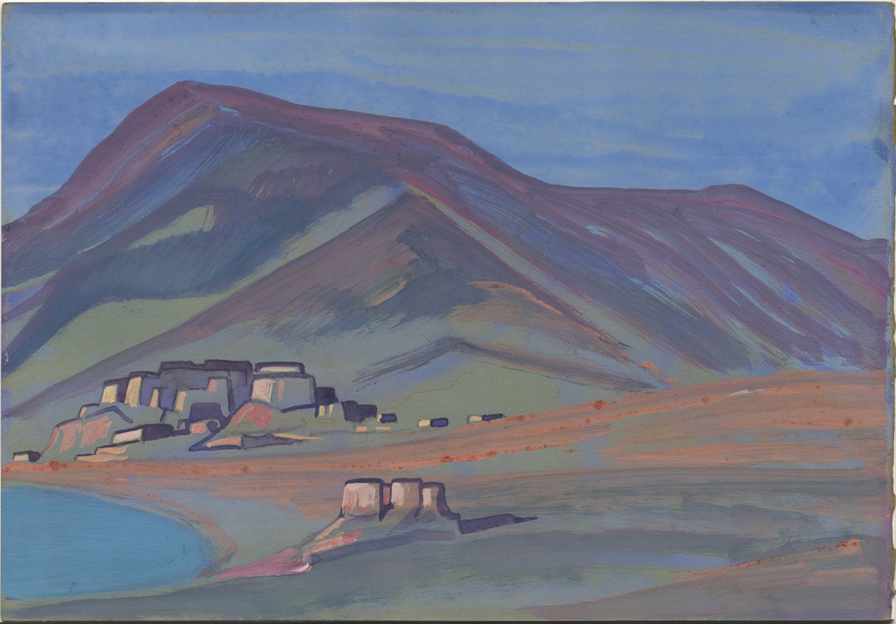 Albumblad, 1932 door Nicholas Roerich