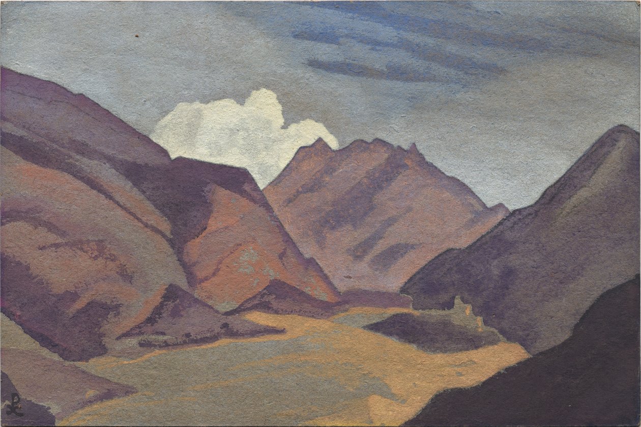 Baltistan, grens met Ladakh door Nicholas Roerich