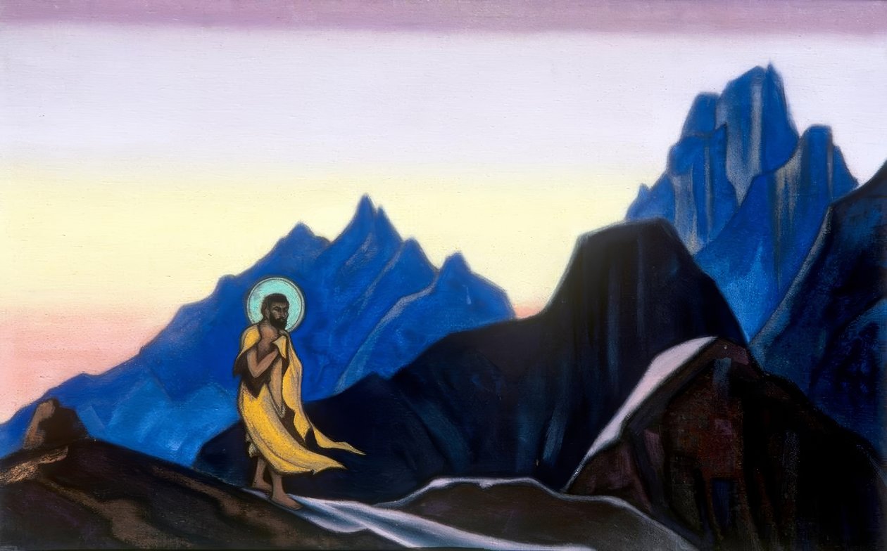 Bhagavan door Nicholas Roerich