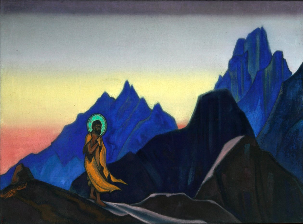 Bhagavan door Nicholas Roerich