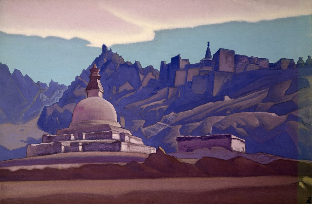 Grafheuvel, Ladakh door Nicholas Roerich