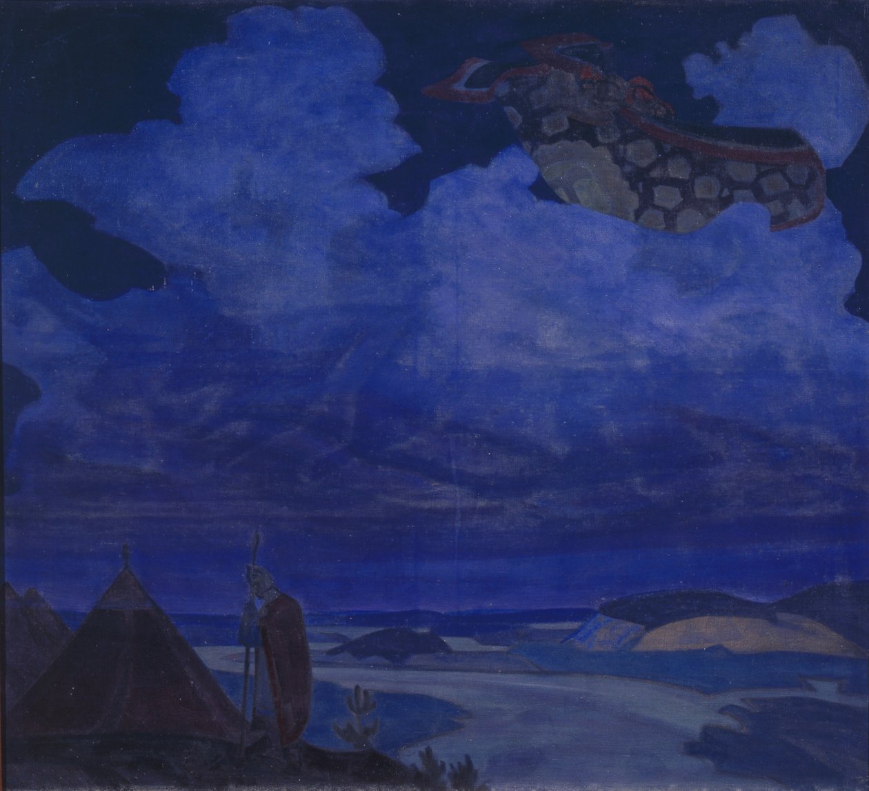 Vliegend Tapijt, 1916 door Nicholas Roerich
