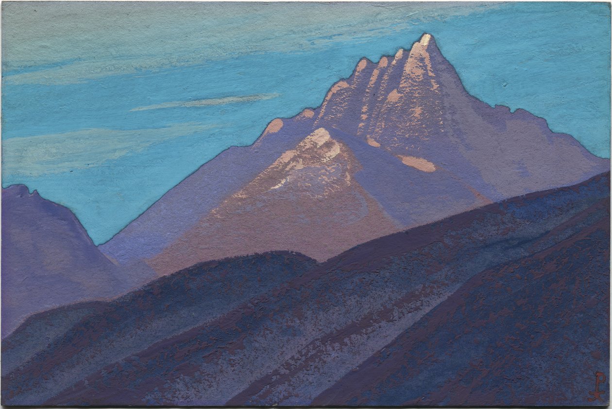 Himalaya, 1938 door Nicholas Roerich