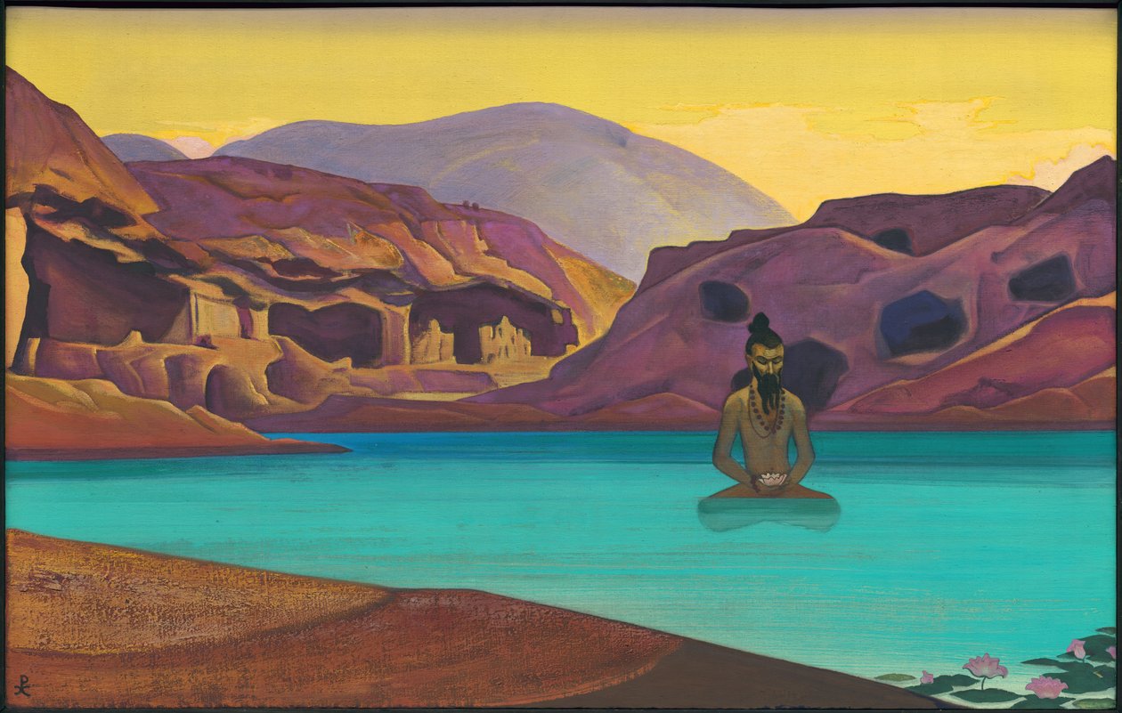 Lotus door Nicholas Roerich
