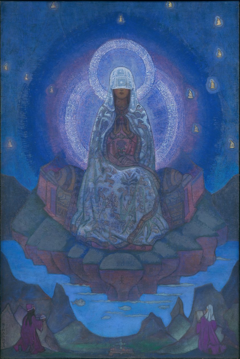 Moeder van de wereld, 1924 door Nicholas Roerich