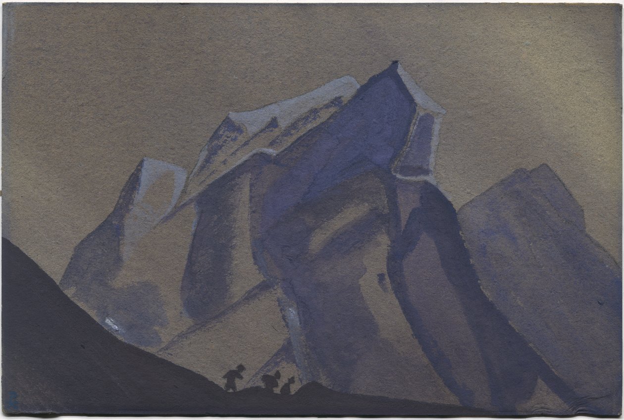Bergpas, Storm door Nicholas Roerich