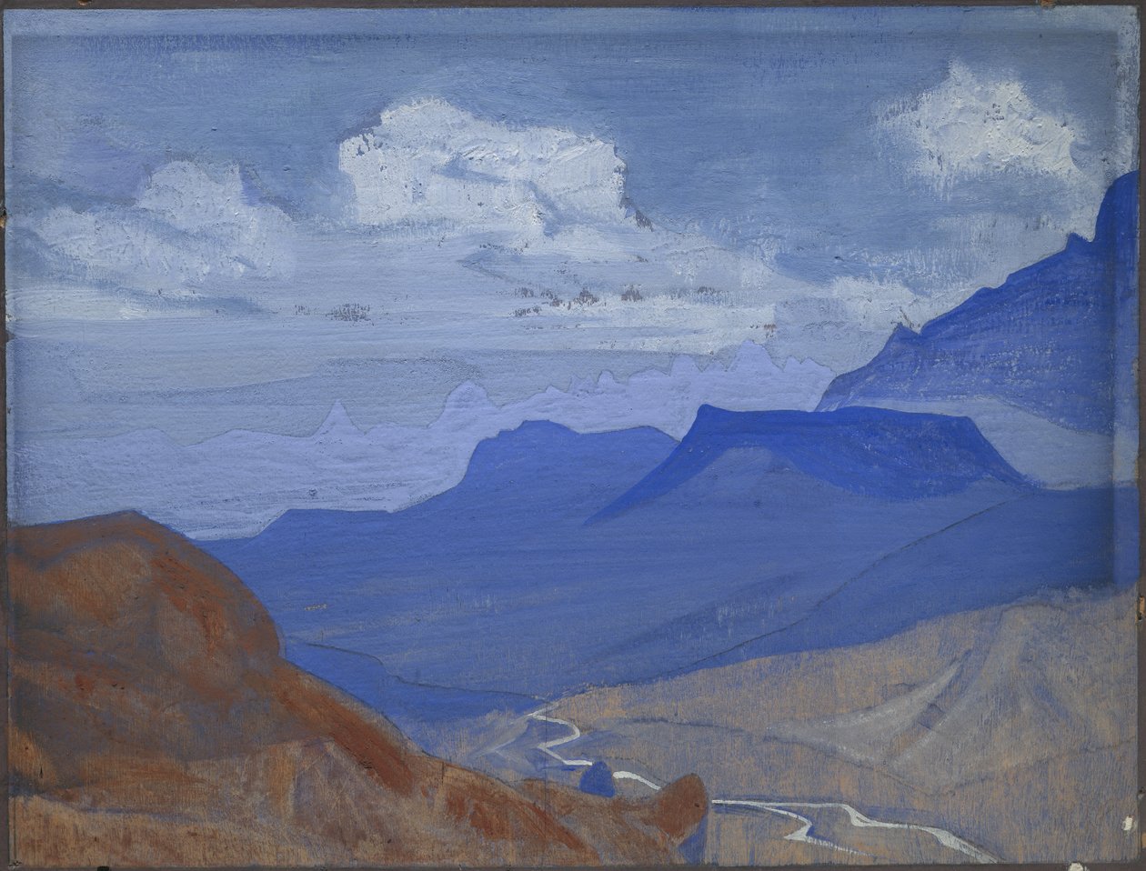 Nubra-vallei, 1926 door Nicholas Roerich