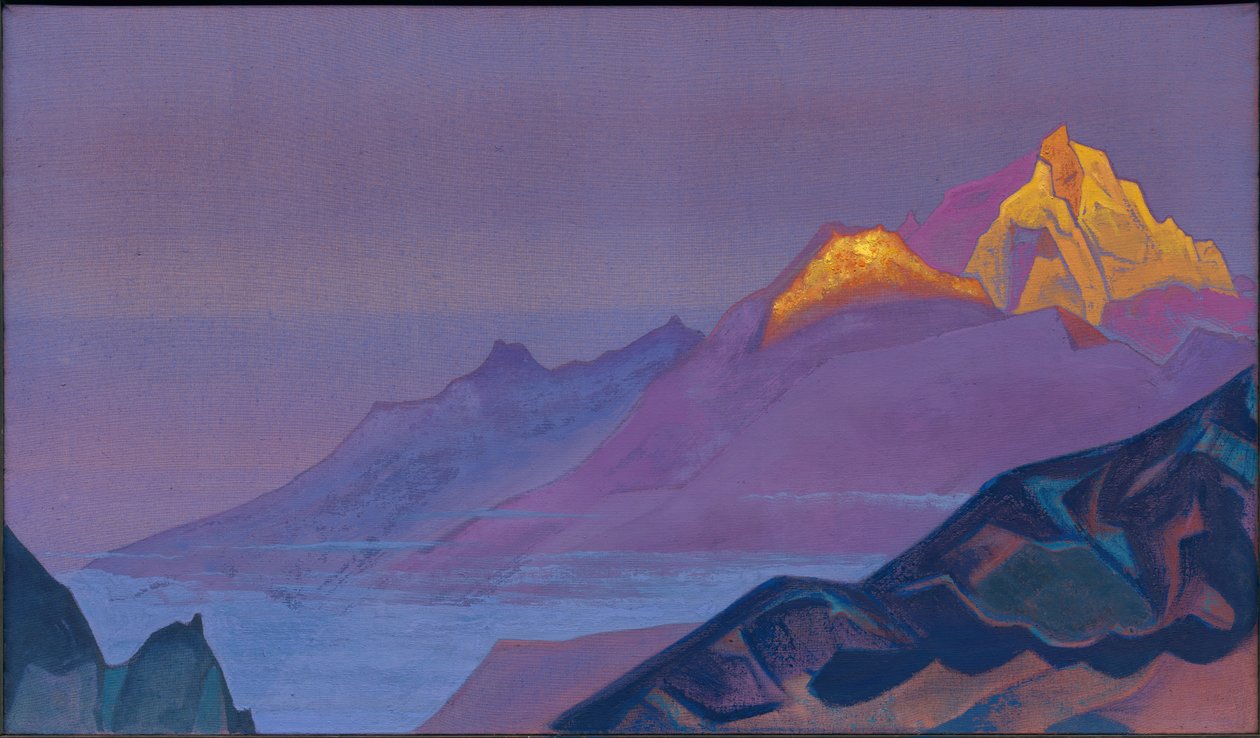 Pad naar Shambhala, 1933 door Nicholas Roerich