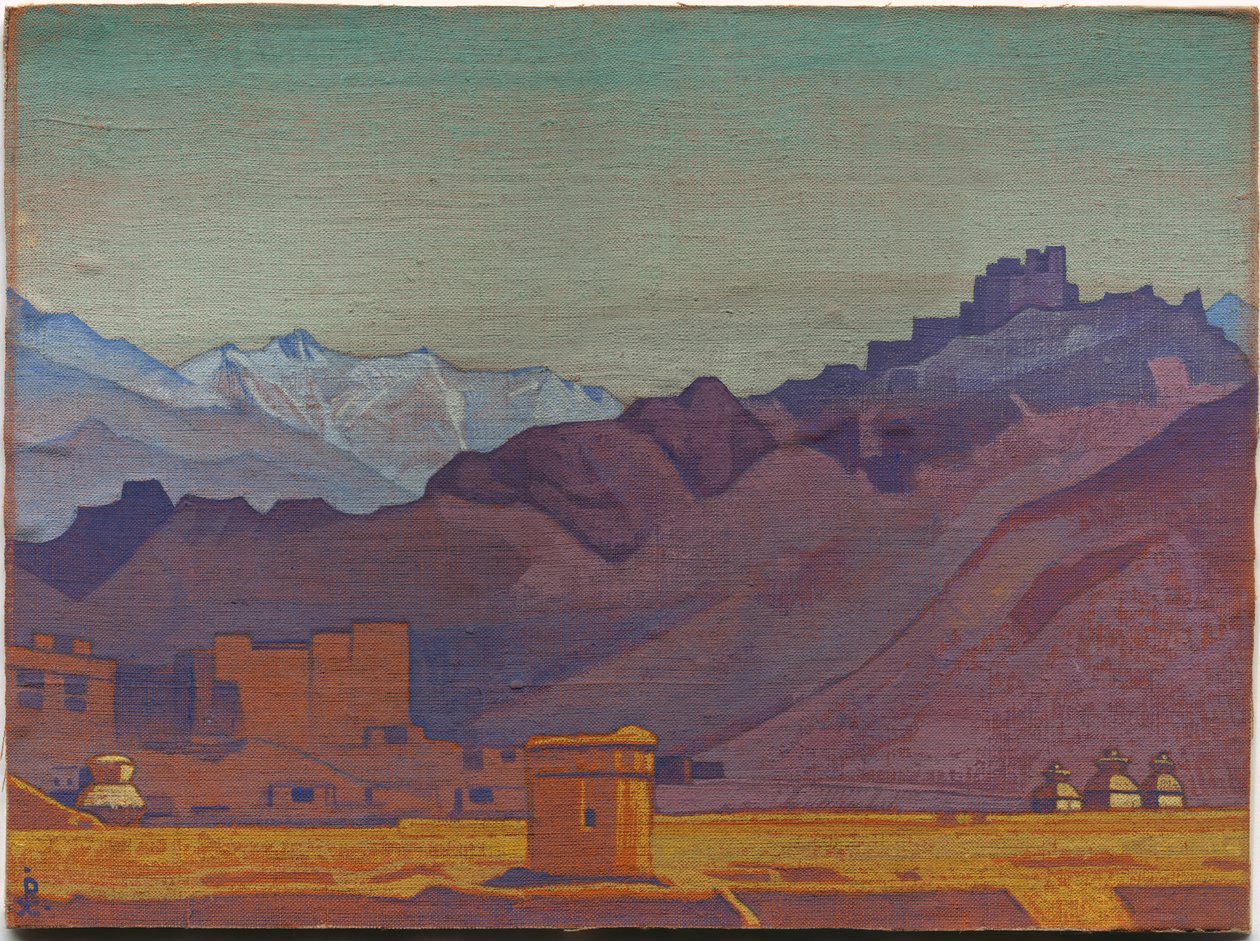 Pad naar Tibet, 1925 door Nicholas Roerich