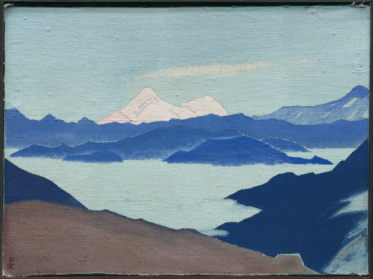 Heilige Himalaya door Nicholas Roerich