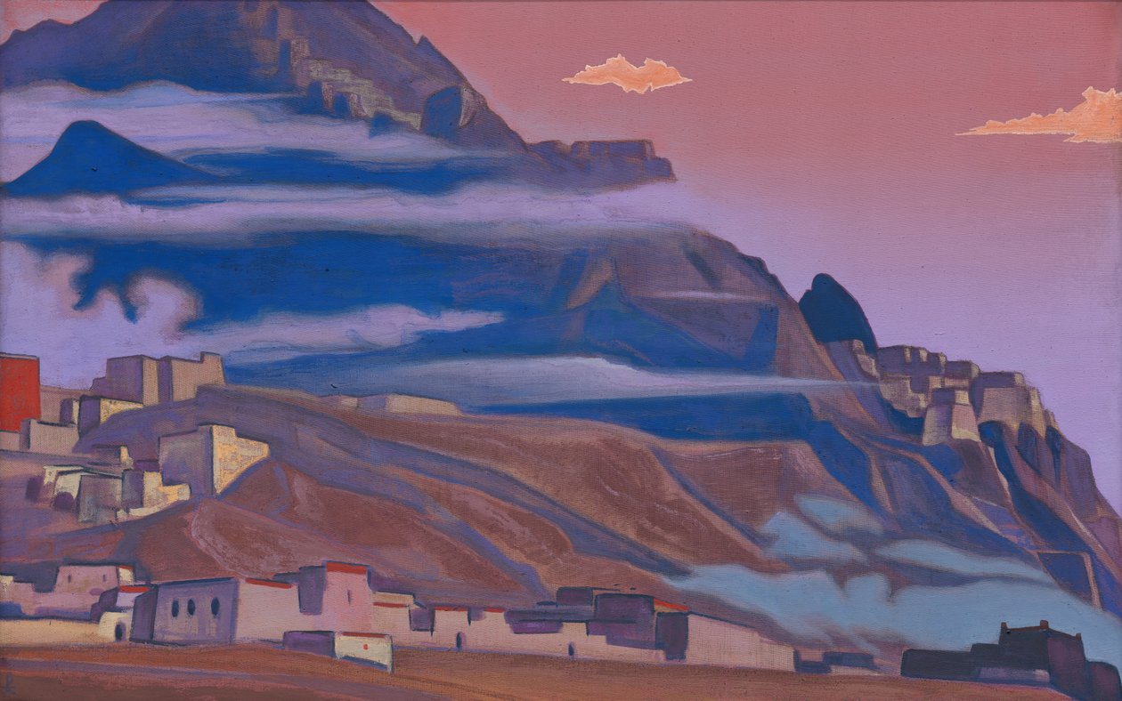 Shekar Dzong, 1933 door Nicholas Roerich