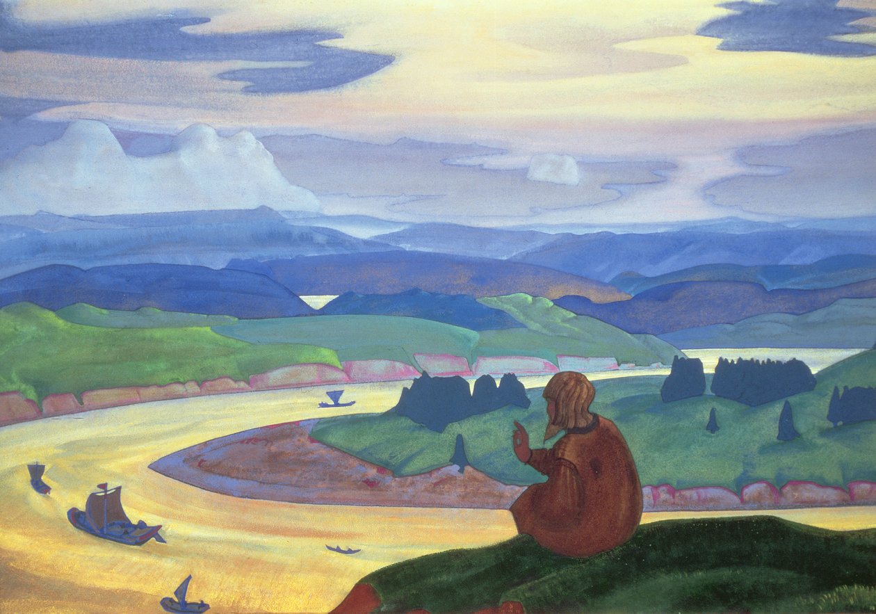 St. Prokopius door Nicholas Roerich