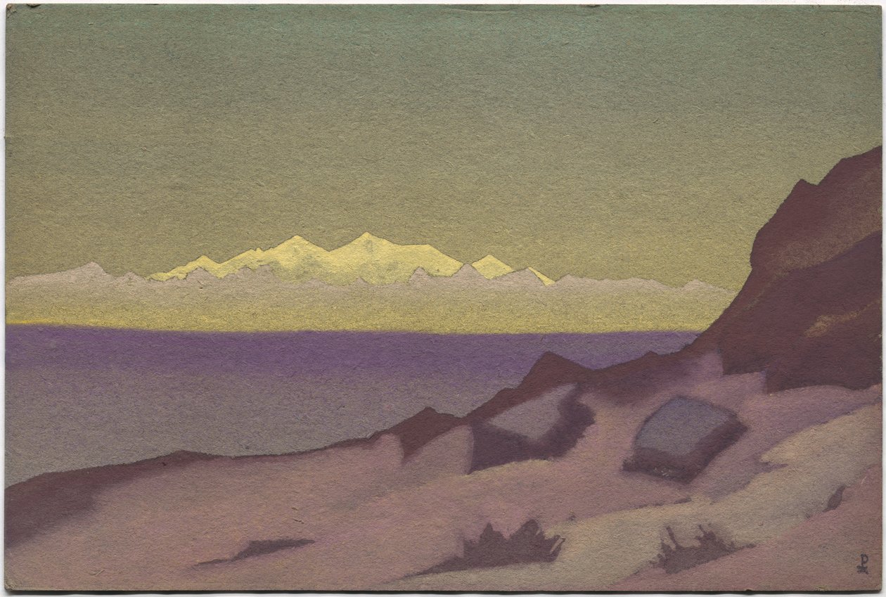 Tibetaanse Grens, Tsaidam door Nicholas Roerich