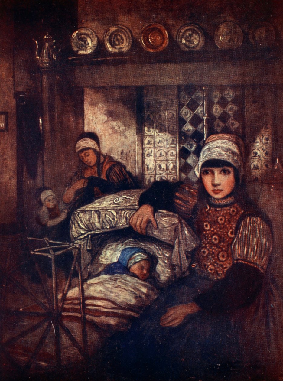 Een Marken Interieur, 1904 door Nico Jungman