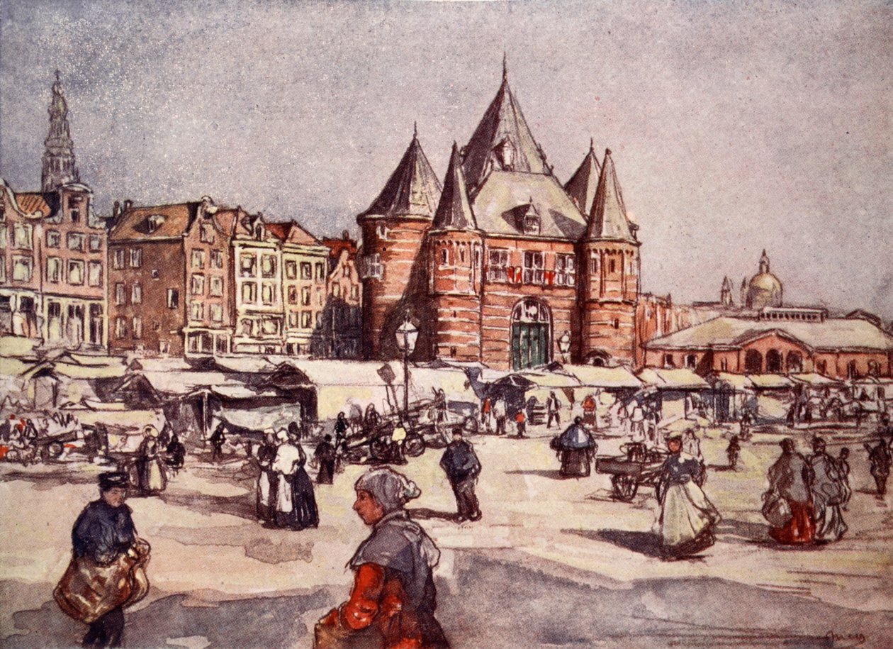 De Waag, Amsterdam door Nico Jungman