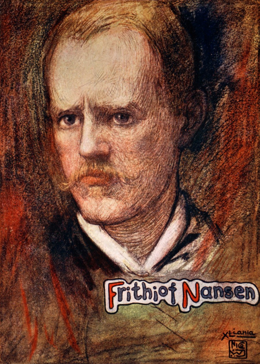 Fridtjof Nansen door Nico Jungman