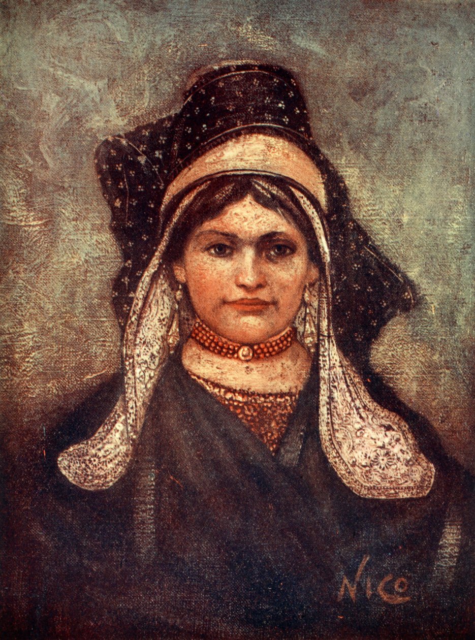 Vrouw van Hulst, 1904 door Nico Jungman