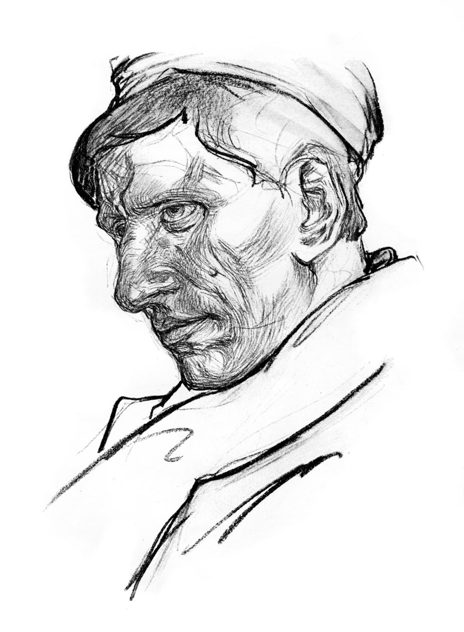 Een Volendammer, 1898 door Nico Jungmann