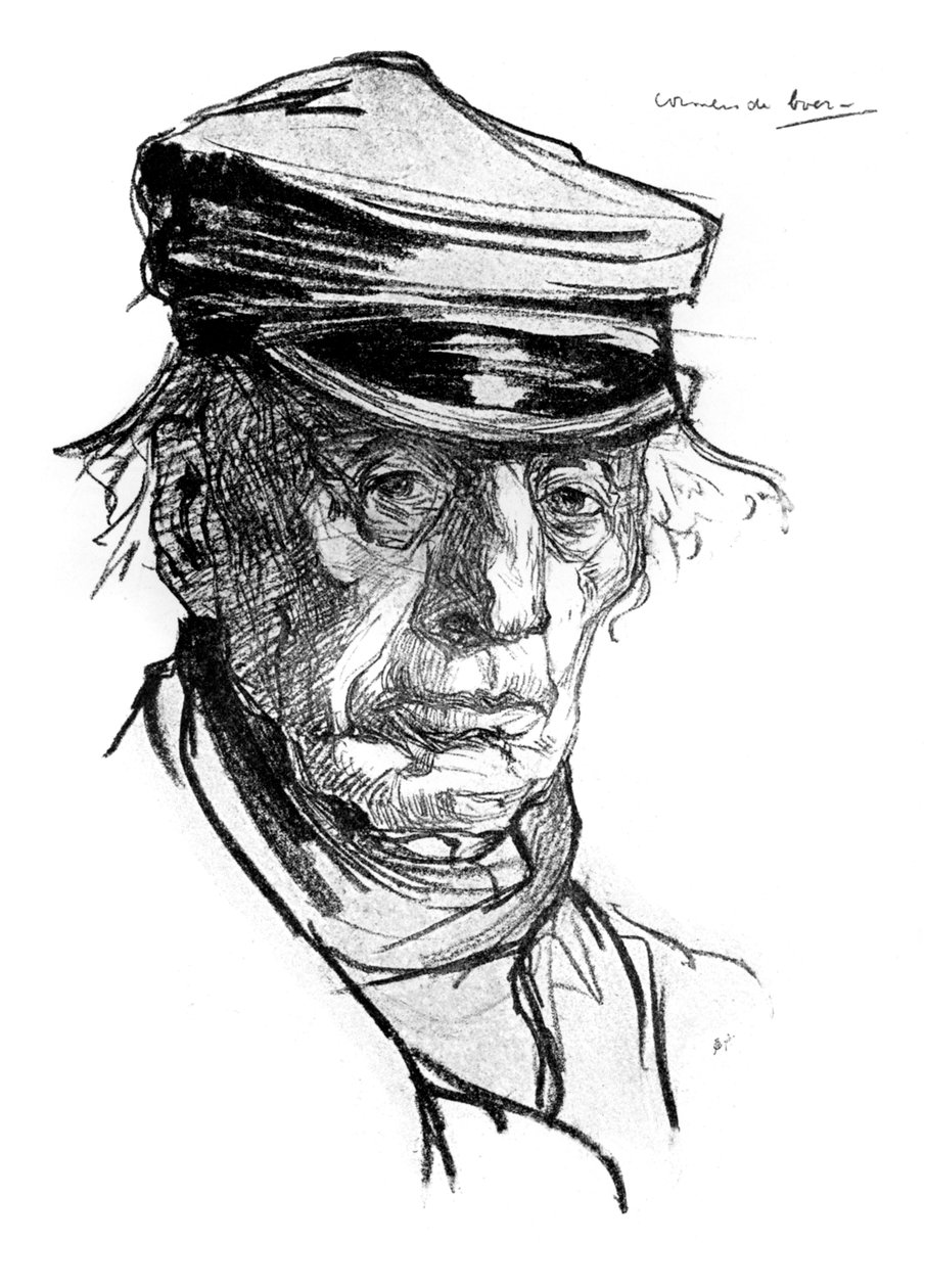 Een Vollendammer Waardig, 1898 door Nico Jungmann