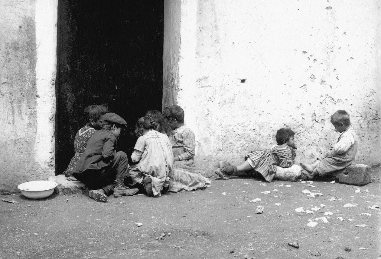 "Kinderen in overleg" door Nicola Biondi