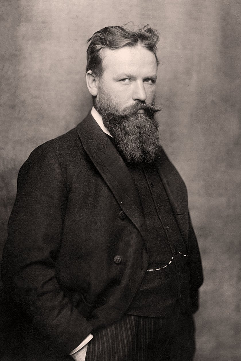 Portret van Franz Metzner door Nicola Perscheid