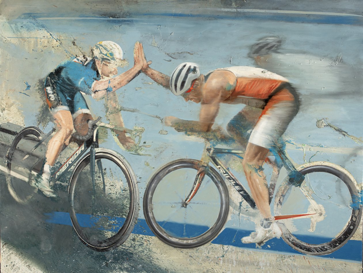 Fietsers door Nicola Pucci