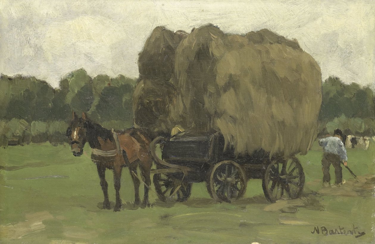 Hooikar door Nicolaas Bastert