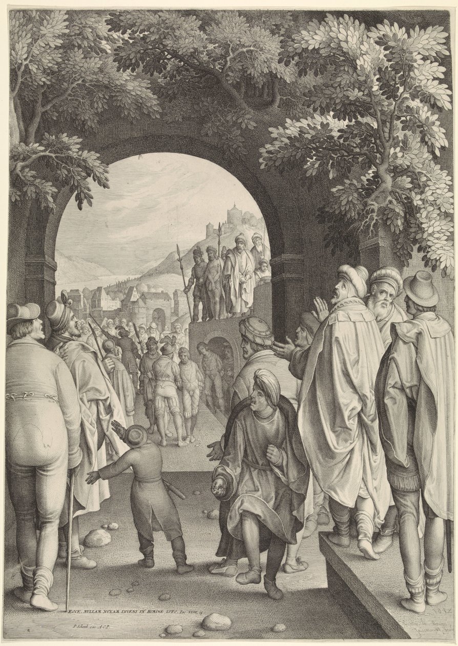 Ecce Homo door Nicolaes de Bruyn