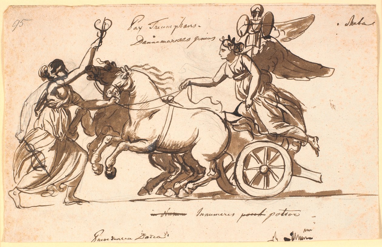 Pax trimphans door Nicolai Abildgaard