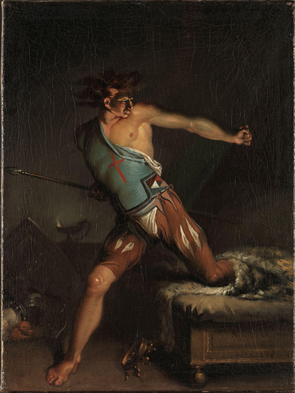 Richard III door Nicolai Abraham Abildgaard