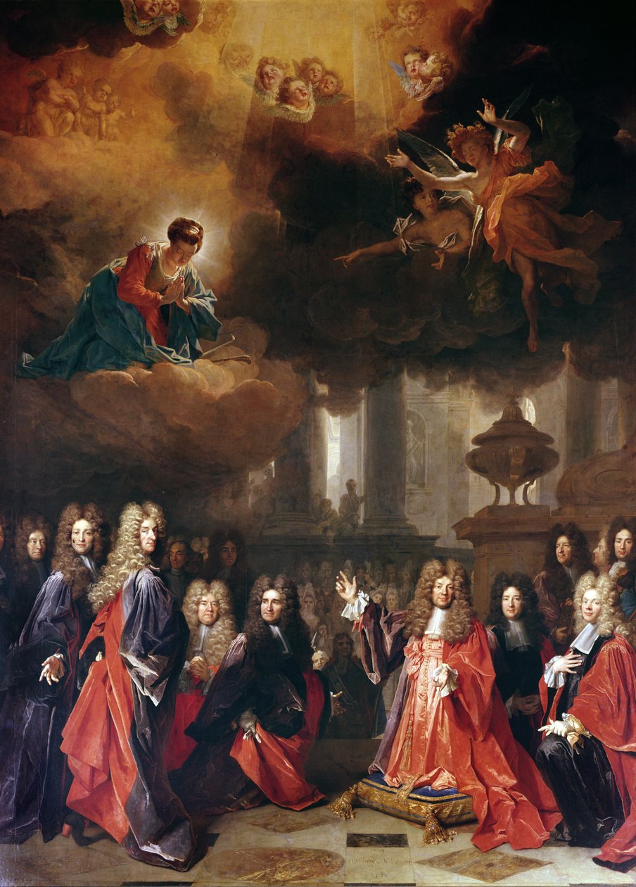 Ex-Voto, 1696 door Nicolas de Largillière