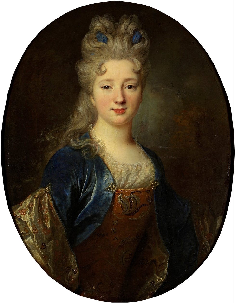Vrouwelijk portret door Nicolas de Largillière